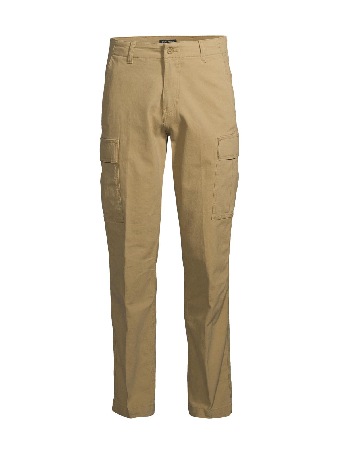 Straight stretch cotton canvas -reisitaskuhousut