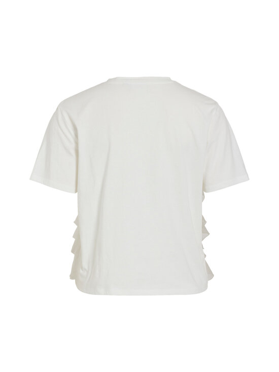 Vila - Viorda Flounce t-paita - SNOW WHITE | Stockmann - photo 2