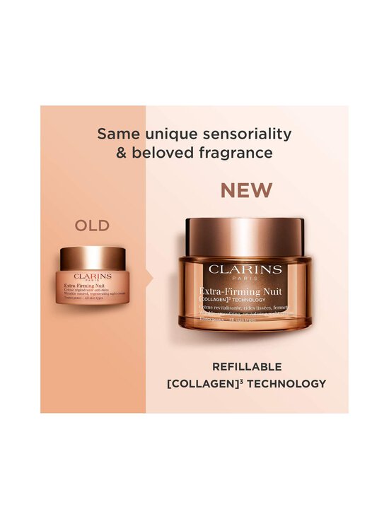 Clarins - Extra-Firming Night Cream All Skin Types Refill nakts krēms, uzpilde - NOCOL - photo 3 Clarins - Extra-Firming Night Cream All Skin Types Refill nakts krēms, uzpilde - NOCOL | Stockmann - photo 3