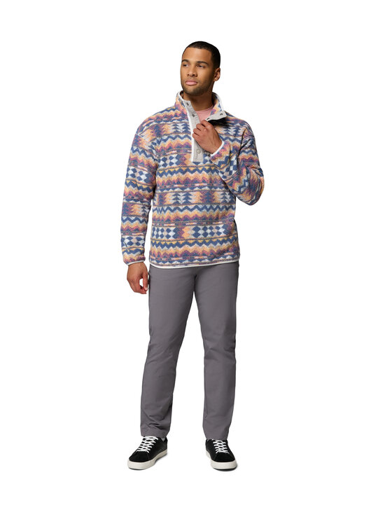 Columbia - Helvetia II Printed Half Snap -fleecepaita - 125 SEA SALT, RETROTREE | Stockmann - photo 1