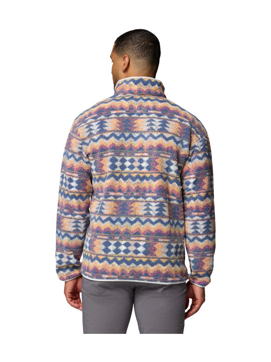 Columbia - Helvetia II Printed Half Snap -fleecepaita - 125 SEA SALT, RETROTREE | Stockmann - photo 3