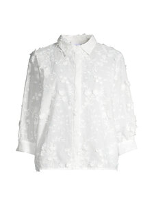 rich & royal - Allover Flower -paitapusero - 100 WHITE | Stockmann