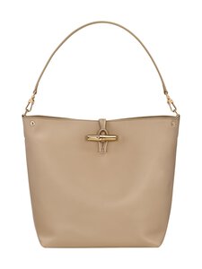 Longchamp - Le Roseau M Hobo Bag ādas soma - M05 ROOT | Stockmann