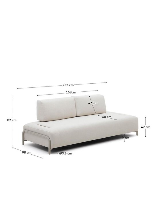 Kave Home - Compo-sohva - BEIGE | Stockmann - photo 8