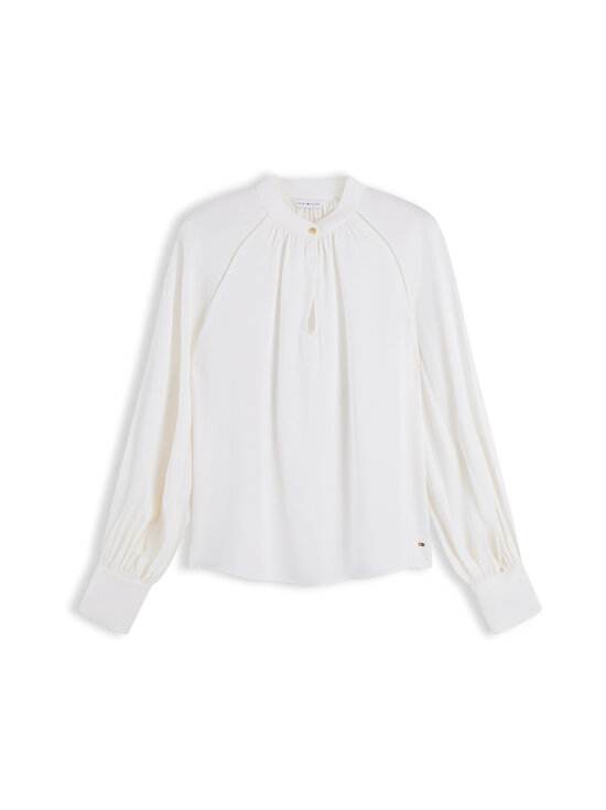 Tommy Hilfiger - Fem Fluid blūze - YA8 IVORY SILK | Stockmann - photo 1