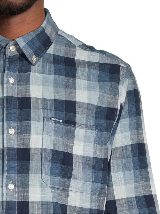 Barbour - Check Hillroad -kauluspaita - NY91 NAVY | Stockmann - photo 4