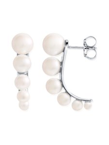 Efva Attling - Strings Of Pearls -helmikorvakorut - SILVER + PEARL | Stockmann