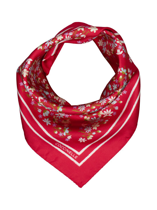 Coccinelle - Siidsall Sakura Flowers Small Foulard - M42 MULTI SCARLET | Stockmann - photo 1