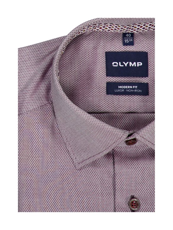 Olymp - Modern Fit -kauluspaita, erikoispitkät hihat - 37 BORDEAUX | Stockmann - photo 2