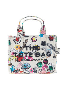 Marc Jacobs - The Small Tote auduma soma - 101 WHITE MULTI | Stockmann