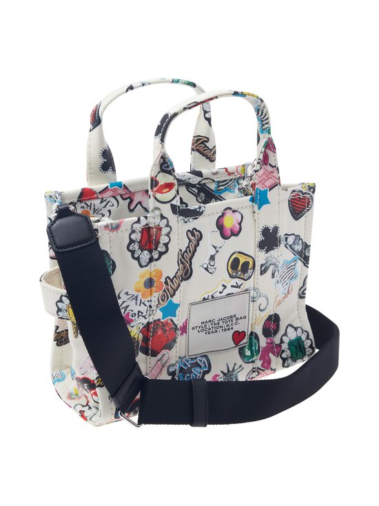 Marc Jacobs - The Small Tote auduma soma - 101 WHITE MULTI - photo 2 Marc Jacobs - The Small Tote auduma soma - 101 WHITE MULTI | Stockmann - photo 2
