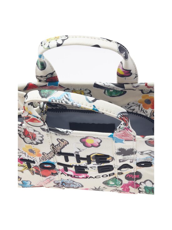 Marc Jacobs - The Small Tote auduma soma - 101 WHITE MULTI - photo 3 Marc Jacobs - The Small Tote auduma soma - 101 WHITE MULTI | Stockmann - photo 3