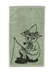 Moomin Arabia - Muumi dvielis 30 x 50 cm - GREEN | Stockmann