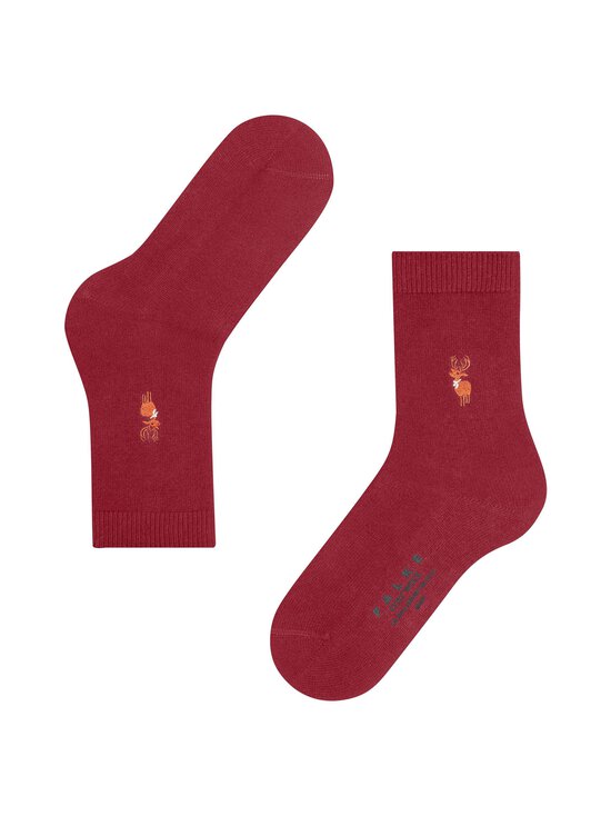 Falke - Sokid Cosy Wool Reindeer X-Mas - 8228 SCARLET | Stockmann - photo 4