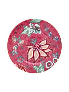 PIP Studio - Flower Festival Šķīvis 17 cm - DARK PINK PIP Studio - Flower Festival Šķīvis 17 cm - DARK PINK | Stockmann