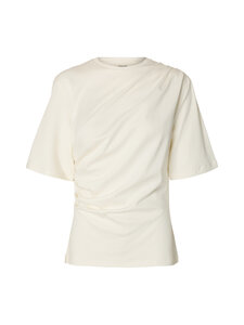 Selected - Slwtaj Light Twist -t-paita - EGRET | Stockmann