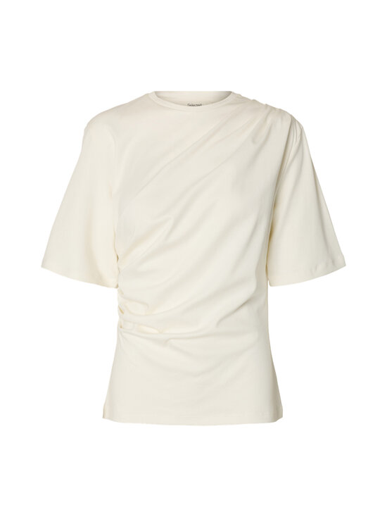 Selected - Slwtaj Light Twist -t-paita - EGRET | Stockmann - photo 1