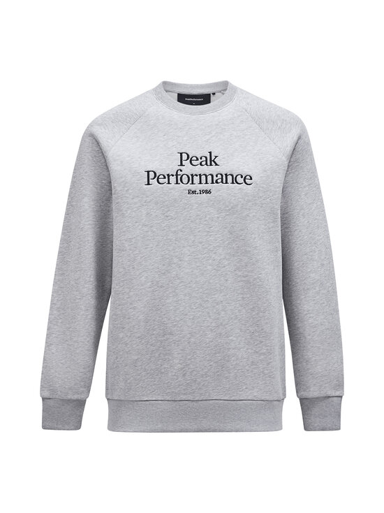 Peak Performance - Original-collegepaita - 050 MED GREY MELANGE/BLACK/ | Stockmann - photo 1