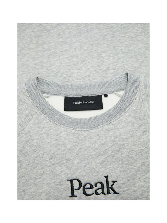 Peak Performance - Original-collegepaita - 050 MED GREY MELANGE/BLACK/ | Stockmann - photo 2