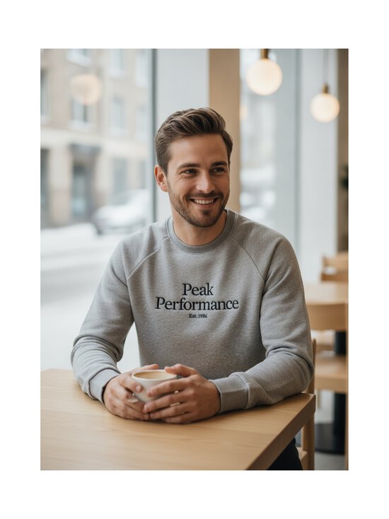 Peak Performance - Original džemperis - 050 MED GREY MELANGE/BLACK/ | Stockmann - photo 3
