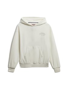 Superdry - Country Club Loose -veluurihuppari - 71D OFF WHITE | Stockmann