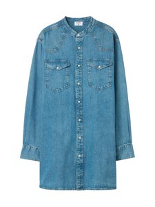 Filippa K - Western denim -paitamekko - 0056 WASHED MID BLUE | Stockmann