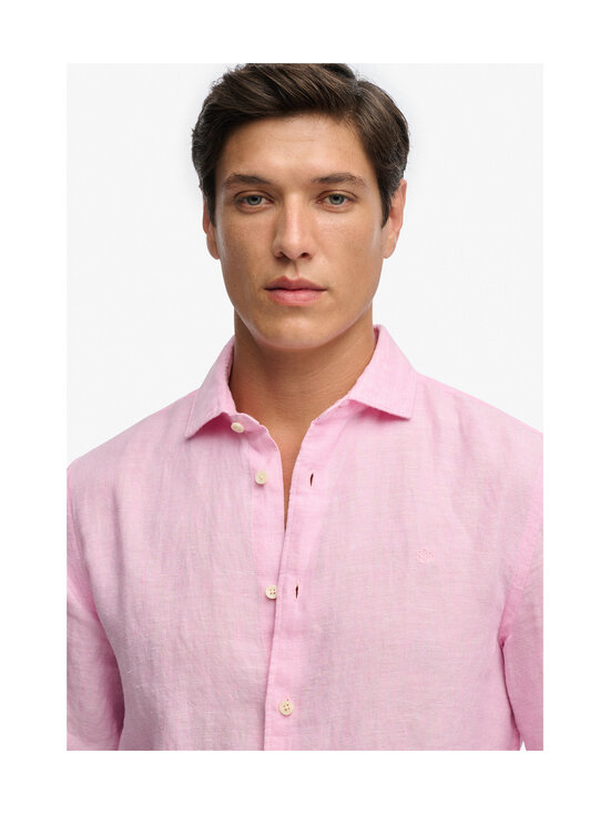 Superdry - Riviera lina krekls ar apkakli - J3B CITY PINK CHAMBRAY | Stockmann - photo 2