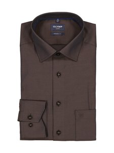 Olymp - Modern Fit Contrast Button -kauluspaita - 28 REDDISH-BROWN Olymp - Modern Fit Contrast Button -kauluspaita - 28 REDDISH-BROWN | Stockmann