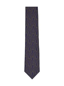 Stockholm Kravatt - Paisley-silkkisolmio - G26D NAVY/GREEN | Stockmann