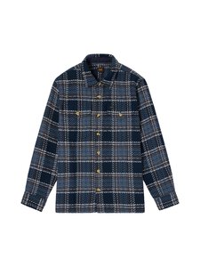 Lee - Särkjakk Textured 2 Pocket - MOOD INDIGO GREY PLAID | Stockmann