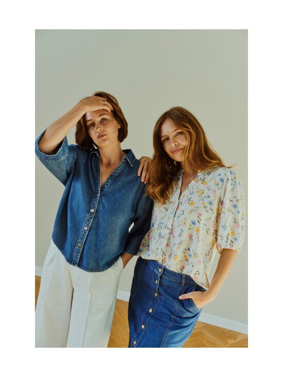 Freequent - Teksasärk FQMilo - 1155 MEDIUM BLUE DENIM | Stockmann - photo 5