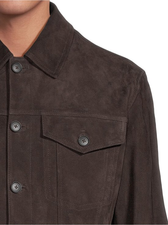 BOSS - Merak-mokkanahkatakki - 207 DARK BROWN | Stockmann - photo 4