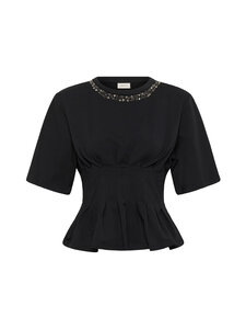 Gestuz - GZinez Deco t-paita - 100 BLACK | Stockmann