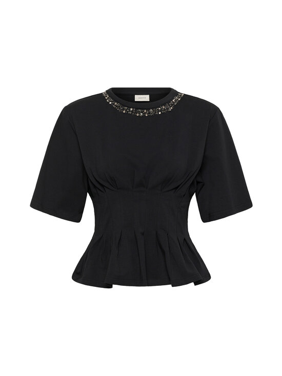 Gestuz - GZinez Deco t-paita - 100 BLACK | Stockmann - photo 1
