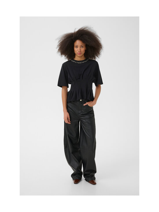 Gestuz - GZinez Deco t-paita - 100 BLACK | Stockmann - photo 3