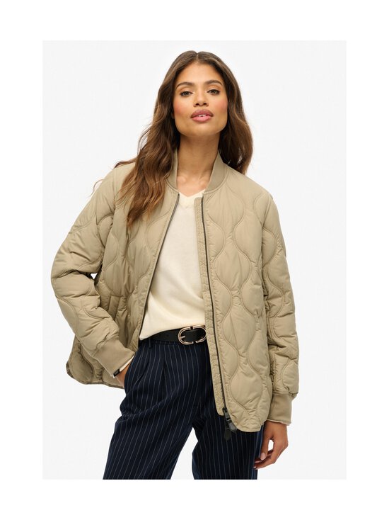 Superdry - Short Quilted Liner -takki - 9UN WINTER TWIG BEIGE - photo 3 Superdry - Short Quilted Liner -takki - 9UN WINTER TWIG BEIGE | Stockmann - photo 3