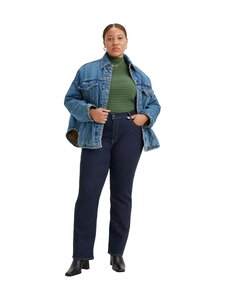 Levi's Plus - Teksapüksid 724 HIGH RISE STRAIGHT - DARK INDIGO - FLAT FINISH | Stockmann
