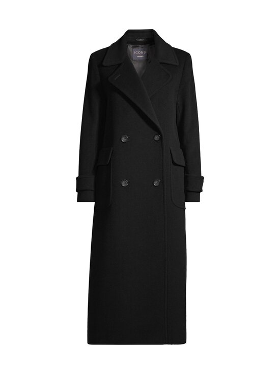 Cinzia Rocca Icons - Classic Long vilnas mētelis - 01 BLACK - photo 1 Cinzia Rocca Icons - Classic Long vilnas mētelis - 01 BLACK | Stockmann - photo 1