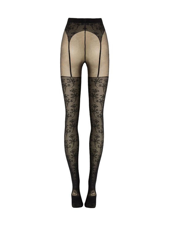 Wolford - Passion Flower -sukkahousut 20 den - 9180 BLACK/BLACK | Stockmann - photo 2