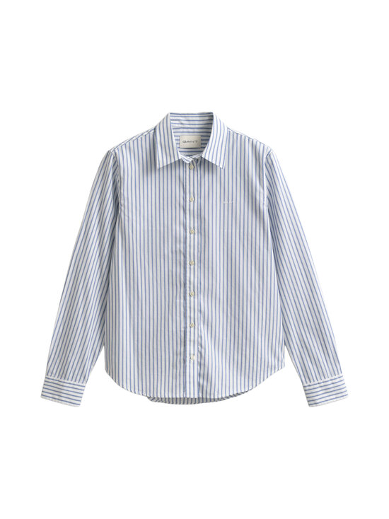 GANT - Regular Classic Striped -popliinipaita - 113 EGGSHELL | Stockmann - photo 1
