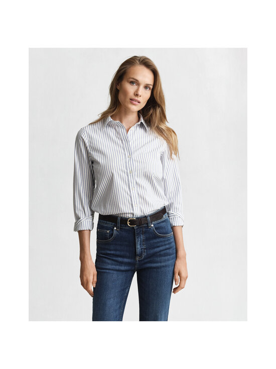 GANT - Regular Classic Striped -popliinipaita - 113 EGGSHELL | Stockmann - photo 2