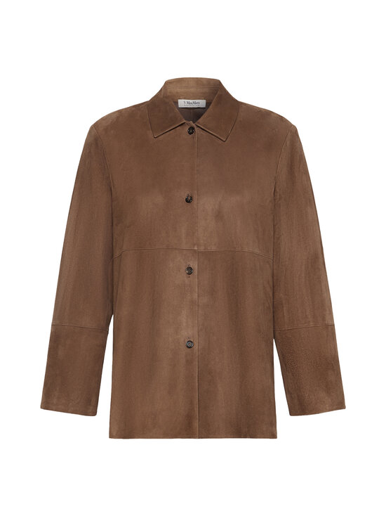 'S MAX MARA - Smmgocce-nahkatakki - 001 MUD | Stockmann - photo 1