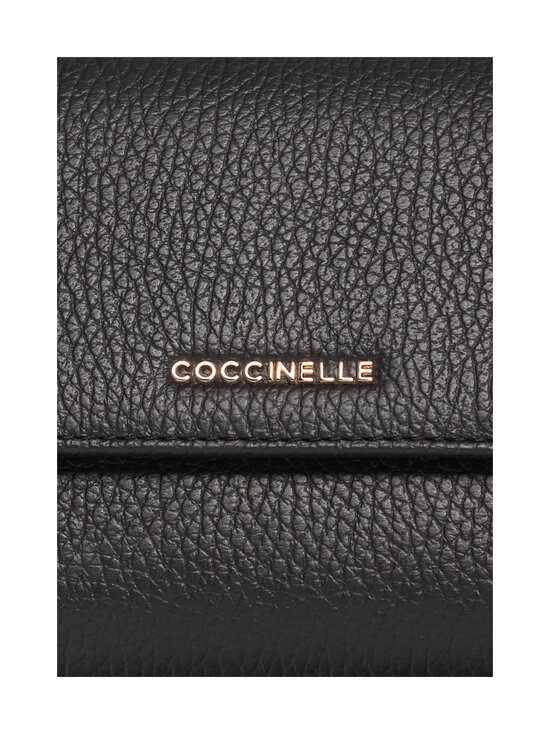 Coccinelle - Metallic Soft Wallet With Strap maka soma - 001 NOIR - photo 4 Coccinelle - Metallic Soft Wallet With Strap maka soma - 001 NOIR | Stockmann - photo 4