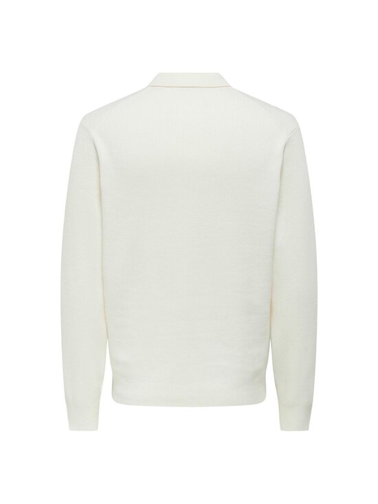 Only & Sons - OnsPhil Half Zip -pikeeneule - CLOUD DANCER - photo 2 Only & Sons - OnsPhil Half Zip -pikeeneule - CLOUD DANCER | Stockmann - photo 2
