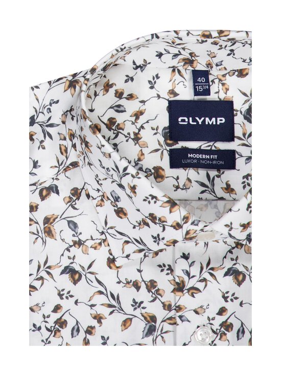 Olymp - Modern Fit Leaf -kauluspaita - 00 WEISS | Stockmann - photo 2