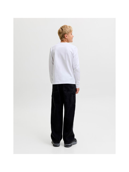 JACK & JONES junior - JjeOrganic Relaxed O-neck -paita - BRIGHT WHITE | Stockmann - photo 4