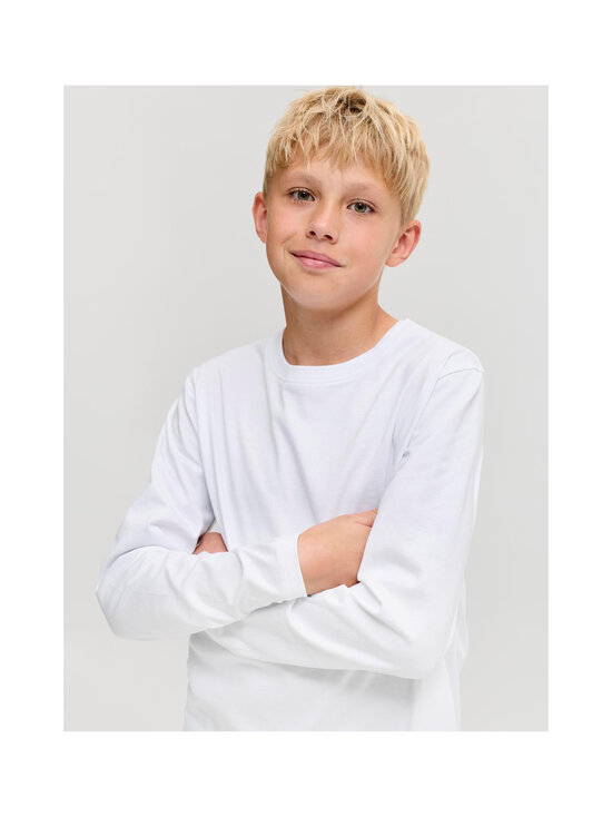 JACK & JONES junior - JjeOrganic Relaxed O-neck -paita - BRIGHT WHITE | Stockmann - photo 7