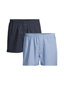 Cap Horn loungewear - Popliinbokserid Carl, 2 paari - LT. BLUE PAISLEY/ NAVY POPLIN | Stockmann