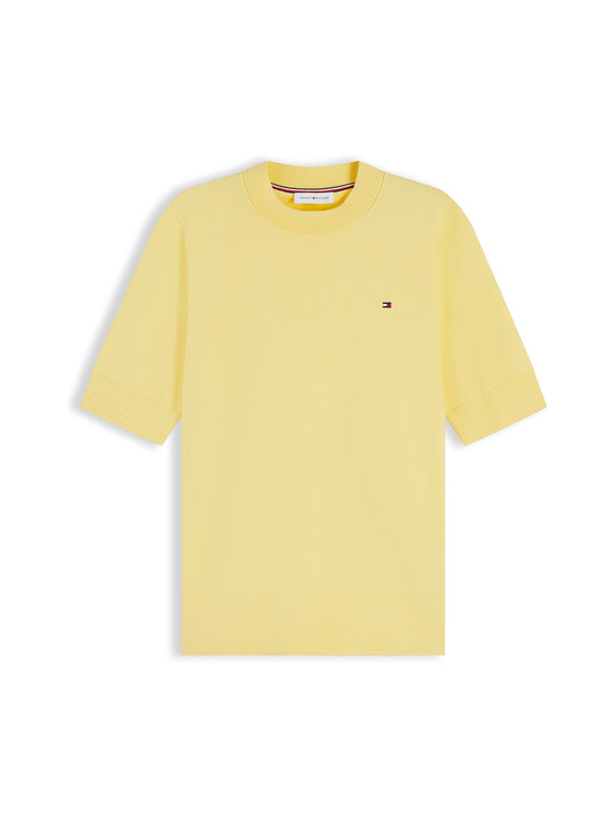 Tommy Hilfiger - Jersey Fine C-Neck -neulepaita - ZF0 CITRONELLA | Stockmann - photo 1