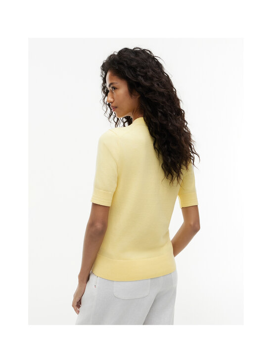 Tommy Hilfiger - Jersey Fine C-Neck -neulepaita - ZF0 CITRONELLA | Stockmann - photo 4